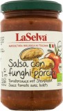 Sos pentru paste cu rosii si funghi porcini BIO, 280g - LaSelva