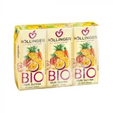 Suc bio Multi Sunrise pentru copii, 3 x 200ml - Hollinger