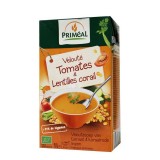 Supa crema bio de tomate si linte rosie, 1L - Primeal