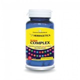 Super Complex vitamine si minerale naturale intense, 30 capsule - HERBAGETICA