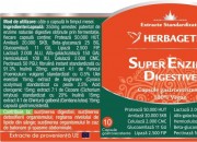 Super Enzime Digestive, 10 capsule - HERBAGETICA