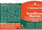 Super Enzime Digestive, 30 capsule - HERBAGETICA