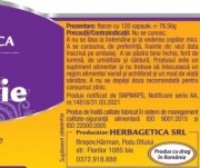 Super Memorie, supliment natural memorie si concentrare, 120 capsule - HERBAGETICA