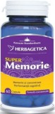 Super Memorie, supliment natural memorie si concentrare, 60 capsule - HERBAGETICA