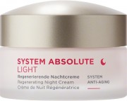 System Absolute Crema de noapte anti-ageing cu textura light, 50ml - Annemarie Borlind