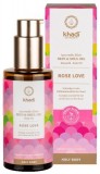 Ulei ayurvedic cu trandafiri Rose Love, 100ml - Khadi