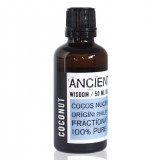 Ulei de cocos fractionat (caprilis), baza pentru uleiuri esentiale, 50ml - Ancient Wisdom