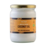 Ulei de cocos virgin certificat organic, presat la rece, 500 ml - Akoma Skincare