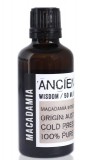 Ulei din nuci de macadamia presat la rece, 50ml - Ancient Wisdom