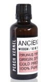 Ulei presat la rece din samburi de piersica, 50ml - Ancient Wisdom