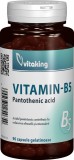 Vitamina B5 (Acid pantotenic) 200mg, 90 cps - Vitaking