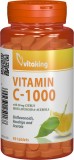 Vitamina C 1000mg cu bioflavonoide si acerola, 90 comprimate - Vitaking