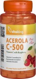 Vitamina C 500mg cu zmeura, 40 comprimate masticabile - Vitaking