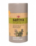Vopsea Henna Blond Cenușiu Sattva Ayurveda, Certificata Naturala, Curly Girl Approved, 150g