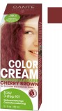 DELISTAT Vopsea de par CREMA 100% naturala, Cherry Brown - SANTE NATURKOSMETIK