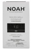 Vopsea de par fara amoniac si resorcinol, Negru 1.0 - NOAH