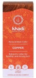 Vopsea de par naturala Cupru, 100g - Khadi