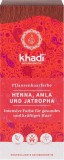 Vopsea de par naturala Rosu (Henna, Amla si Jatropha) - Khadi