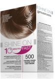 Vopsea de par naturala rapida Shine On FAST, Light Brown 500 - Bionike