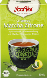 Yogi Tea Green Tea Matcha Lemon, ceai ayurvedic BIO cu ceai verde, matcha, lemongrass si lamaie