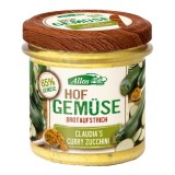 Zacusca bio cu dovlecei si curry, 135g - Allos
