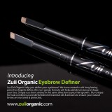 Creion organic pentru definirea sprancenelor, Taupe (inchis) - ZUII Organic
