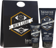 Set Cadou Men's Care (gel de dus 3-in-1, after-shave) - Benecos