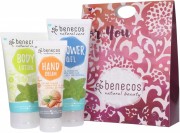 DELISTAT Set Cadou Melissa (lotiune corp, gel de dus, crema maini) - Benecos