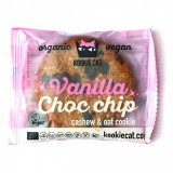 Cookie bio cu vanilie si ciocolata, fara gluten, 50g - Kookie Cat