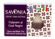 Sapun natural handmade Cuisoare si Ceai Negru - Savonia