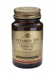 Vitamin D3 4000IU, 60 capsule vegetale - Solgar
