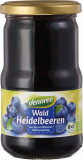 Afine de padure bio in sirop, 350g - Dennree