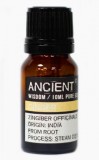 Ulei esential de Ghimbir (Zingiber Officinale), 10ml - Ancient Wisdom