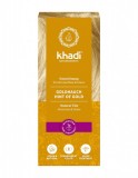 Vopsea de par naturala Henna Blond Auriu - Khadi
