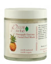 DELISTAT Masca exfolianta cu enzime  din ananas si papaya- 100 Percent Pure Cosmetics
