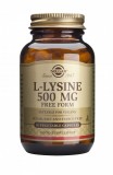 L-Lysine 500mg, 50 capsule vegetale - Solgar