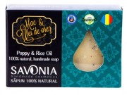 Sapun natural handmade Mac si Ulei de Orez - Savonia