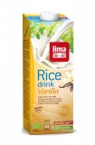 Lapte de orez bio cu vanilie, 1L- Lima
