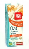 Lapte de ovaz bio, fara gluten, 1L - Lima