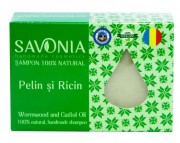 Sampon solid natural handmade Pelin   Ricin - Savonia