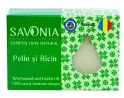 Sampon solid natural handmade Pelin   Ricin - Savonia