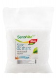 Sare de mare grunjoasa iodata, 1kg - Sanovita