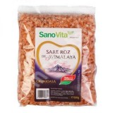 Sare roz de Himalaya grunjoasa, 500g - Sanovita