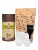 Vopsea Henna Saten Deschis Sattva Ayurveda, Certificata Naturala, Curly Girl Approved, 150g