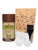 Vopsea Henna Saten Nuca Sattva Ayurveda, Certificata Naturala, Curly Girl Approved, 150g