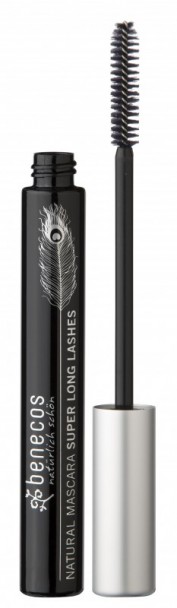 Rimel bio alungire Super Long Lashes, negru - Benecos