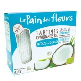 Tartine crocante bio cu cocos, fara gluten, 150g - Le Pain des Fleur