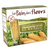 Tartine crocante bio din porumb si orez, fara gluten, 150g - Le Pain des Fleur