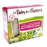 Tartine crocante bio cu multicereale, fara gluten, 150g - Le Pain des Fleur
