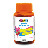 Vitamina D3 naturala pentru copii, 60 jeleuri ursuleti - Pediakid